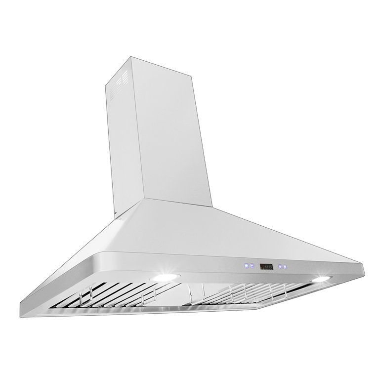Proline Range Hoods 36 Inches 900 Cubic Feet Per Minute CFM Ducted Wall